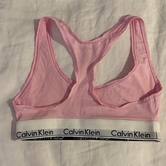 Calvin Klein Light Pink Sports Bra - Picture 3 of 3